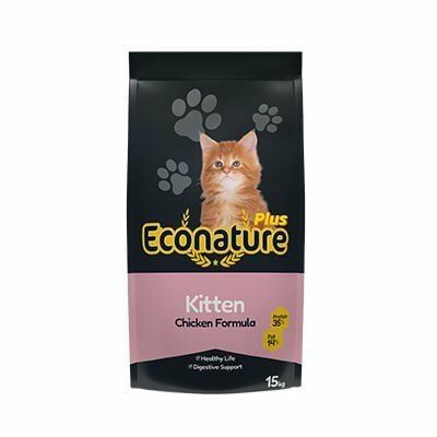 Econature Formula Tavuklu 15 kg Yavru Yaş Kedi Maması