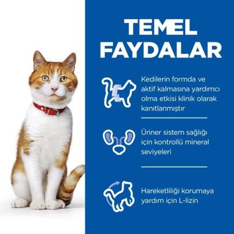 Hills Young Sterilised Ton Balıklı Kısırlaştırılmış Kedi Maması 8+2 kg