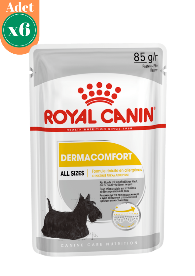 Royal Canin Mini Dermacomfort Pouch Konserve Köpek Maması 6 Adet