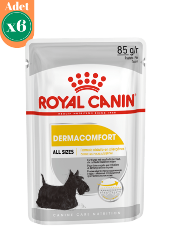 Royal Canin Mini Dermacomfort Pouch Konserve Köpek Maması 6 Adet