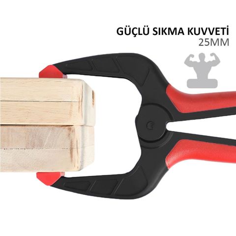 WORKPRO WP232010 25mm Plastik Mandal/İşkence