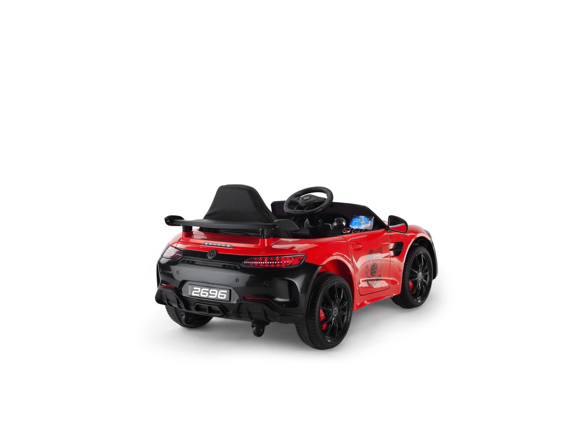 Baby2Go Grand Akülü Araba 12V Kırmızı