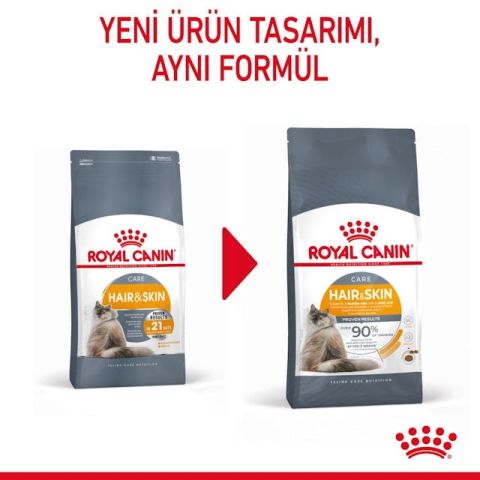 Royal Canin Hair Skin Deri ve Tüy Sağlığı için Kedi Maması 4 kg