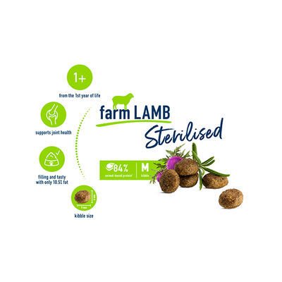 Happy Cat Sterilised Kuzu Kısırlaştırılmış Kedi Maması 10 Kg