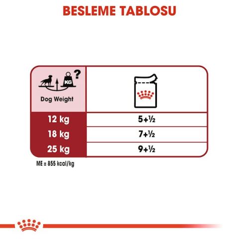 Royal Canin Medium Adult Gravy Yetişkin Konserve Köpek Maması 140 Gr