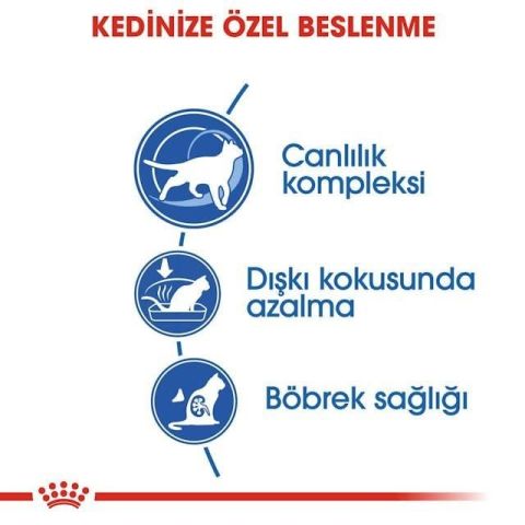 Royal Canin İndoor 7+ Senior Yaşlı Kedi Maması 1,5 Kg 5 Kg