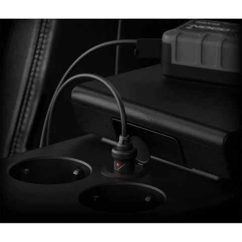 NOCO GBC011 12V 65Watt TYPE-C Araç Çakmak Uçlu GBX Serisi Akü Takviye ve Hızlı Şarj Bağlantı Kablosu