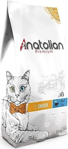 Anatolian Premium Tavuklu 10 kg Yetişkin Kedi Maması