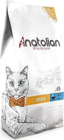 Anatolian Premium Tavuklu 10 kg Yetişkin Kedi Maması