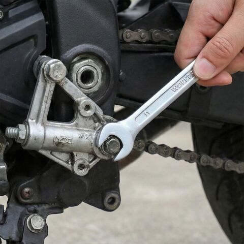 WORKPRO WP202504 6-32mm 23 Parça CR-V Profesyonel Kombine Anahtar Takımı + Bez Taşıma Kılıfı