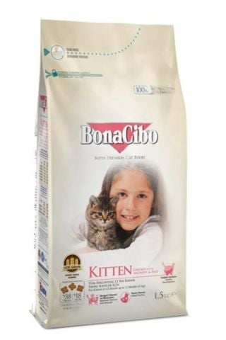 Kitten Yavru Kedi Maması 1,5 Kg Tavuklu Yavru Kedi Maması