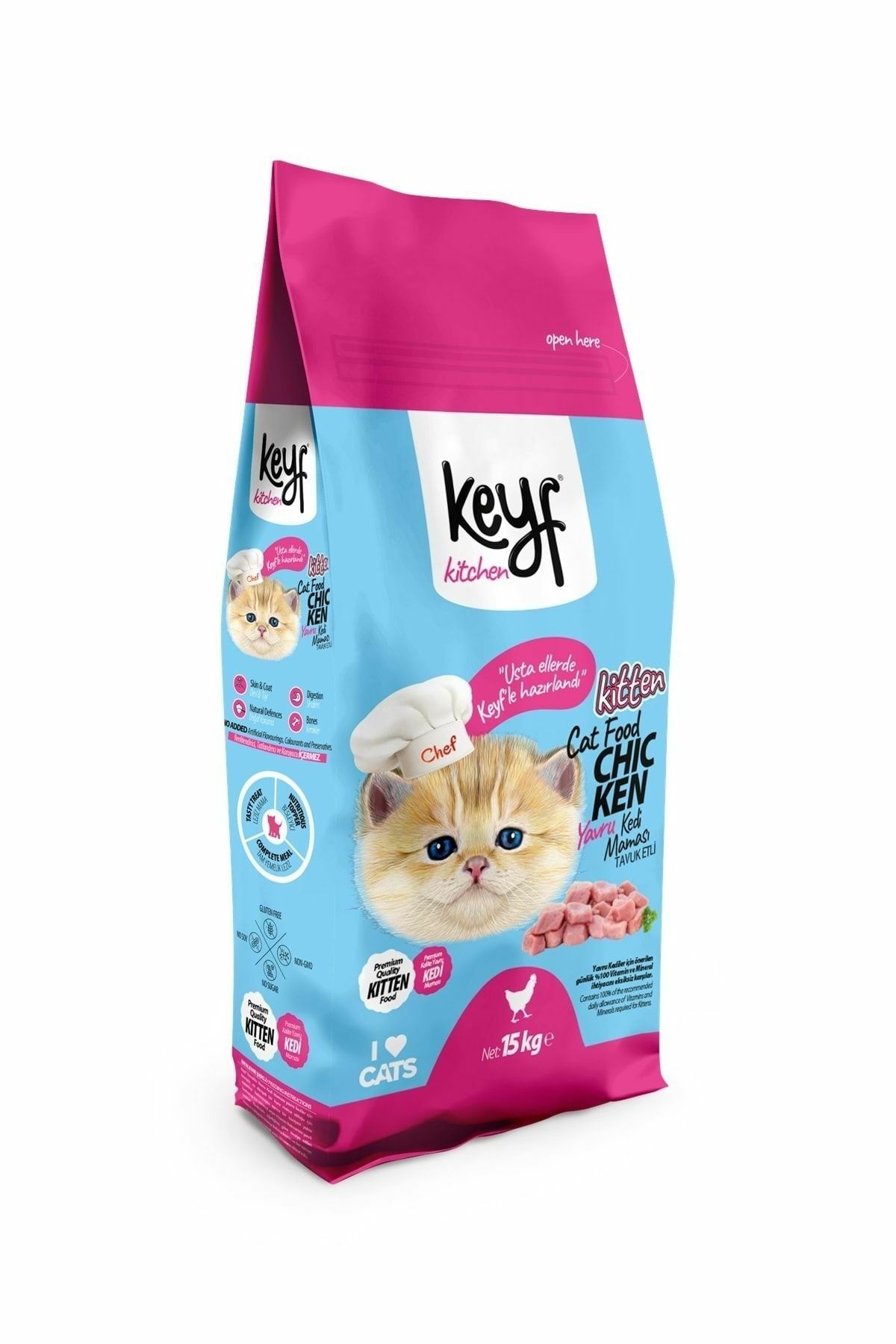 Kıtten Yavru Kedi Maması-15 Kg