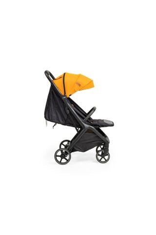 Otomatik Katlanan Kabin Boy Bebek Arabası Calico Sarı