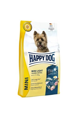 Happy Dog Fit & Vital Mini Light Küçük Irk Yetişkin Köpek Maması 4 Kg