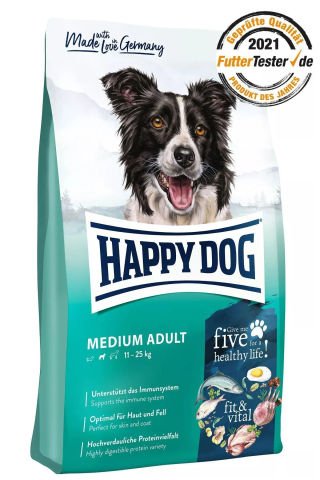Happy Dog Fit & Vital Medium Orta Irk Köpek Maması 12 Kg