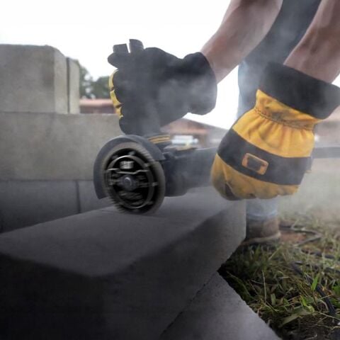 CAT DA09011 115mm Profesyonel Beton, Tuğla, Parke Taşı Elmas Kesme Diski (Turbo Kanallı Kenar)