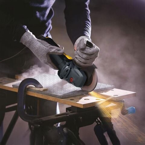 CAT DA09052 115mm Profesyonel Çelik, İnox, Alüminyum, PVC, Fayans, Çok Amaçlı Elmas Kesme Diski (Soketli, Aralıklı Kenar)