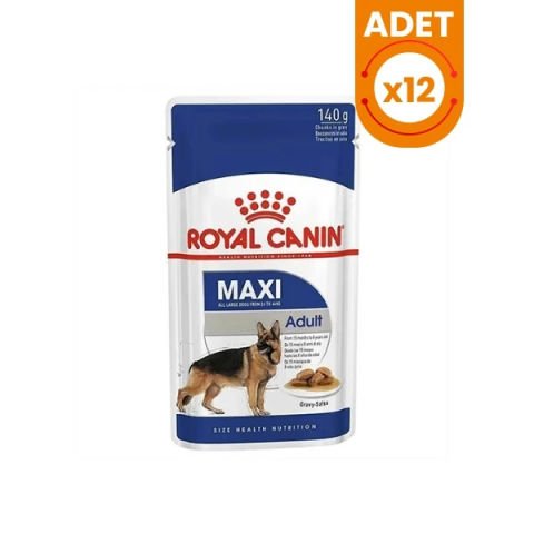 Royal Canin Maxi Adult Gravy 10x140 gr Yetişkin Konserve Köpek Maması