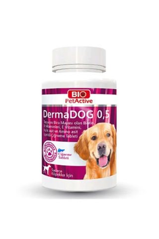 Bio PetActive Dermadog Sarımsak Ve Yucca Shidigera 75 gr 150 Adet Köpek Vitamini