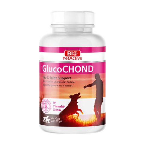 Bio PetActive 60 Adet Glucochond Kedi ve Köpekler İçin Eklem Eklem GüçlendiriciTablet