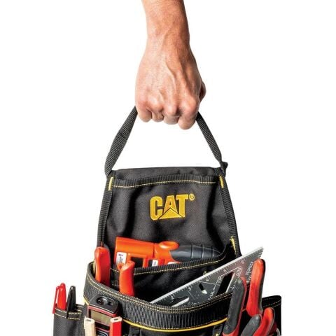 CAT DA980567 Çift Askı Kancalı Ağır Hizmet Bel Alet Çantası
