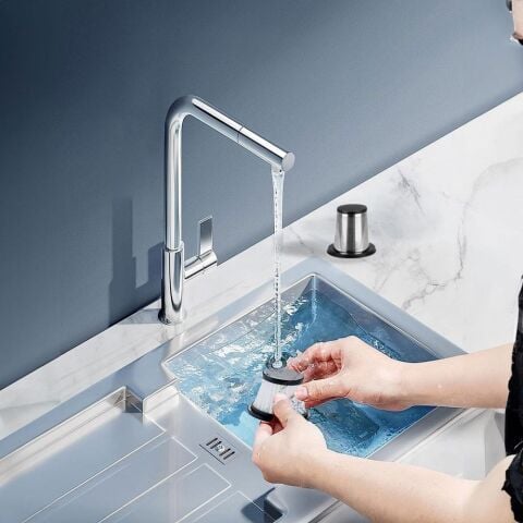 KOBB KBV20F 12V/Şarjlı Hibrit Araç Süpürgesi İçin Yedek HEPA+Çelik Filtre