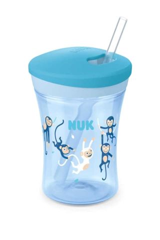 Nuk Action Cup Evo Suluk 230 Ml Mavi