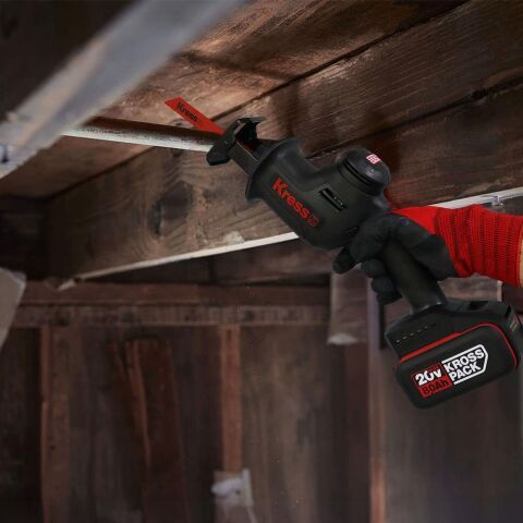 Kress KUE00.91 20Volt Kömürsüz Profesyonel Tilki Kuyruğu Testere (Akü Dahil Değildir)