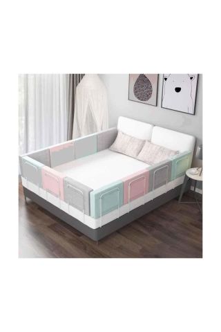 Minirome 50CM Yatak Bariyeri Bebek ve Çocuk Korkuluğu Güvenlik Bariyeri Koruma Bariyeri