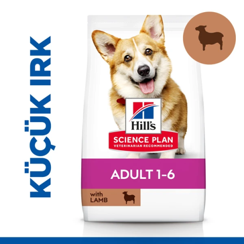 Hills Adult Small Küçük Irk Kuzulu Yetişkin Köpek Maması 5+1 Kg