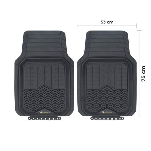Michelin MC34594 Tüm Araçlara Uyumlu 2 Parça Üniversal 3D Havuzlu Oto Paspas