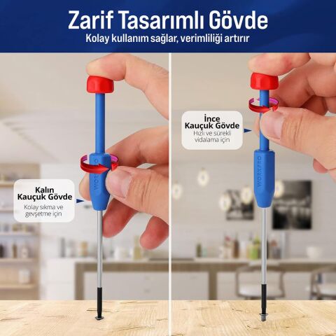 WORKPRO WP200531 12 Parça CR-V Elektronikçi Hassas Profesyonel Onarım Seti
