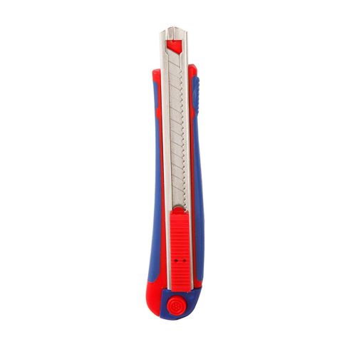 WORKPRO WP212010 9MM Ağır Hizmet Paslanmaz Çelik Kasa Yedek Kartuşlu Maket Bıçağı + 2 Adet Yedek Bıçak