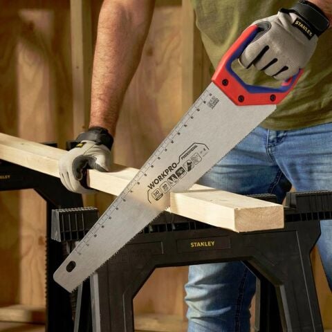 WORKPRO WP215035 350mm SK5 7 TPI Ağır Hizmet Tipi El Testeresi