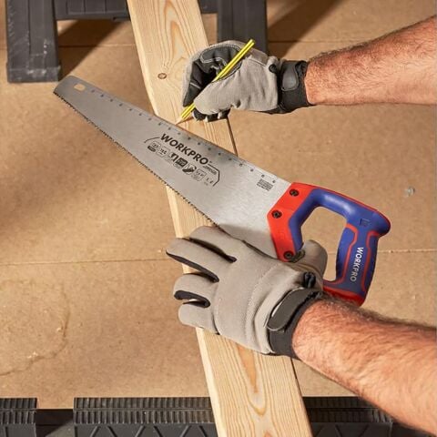 WORKPRO WP215012 550mm SK5 11 TPI Ağır Hizmet Tipi El Testeresi