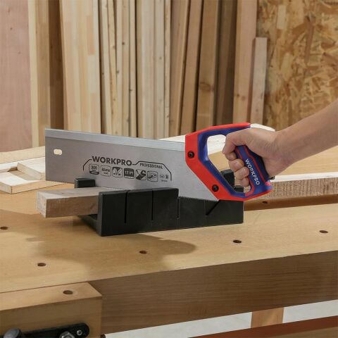 WORKPRO WP215029 300mm 45/90/135° Profesyonel Şevli/Gönye Kutusu (Testere Dahil Değildir)